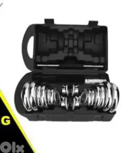 dumbells and weights package 20 kg with axe dumbells