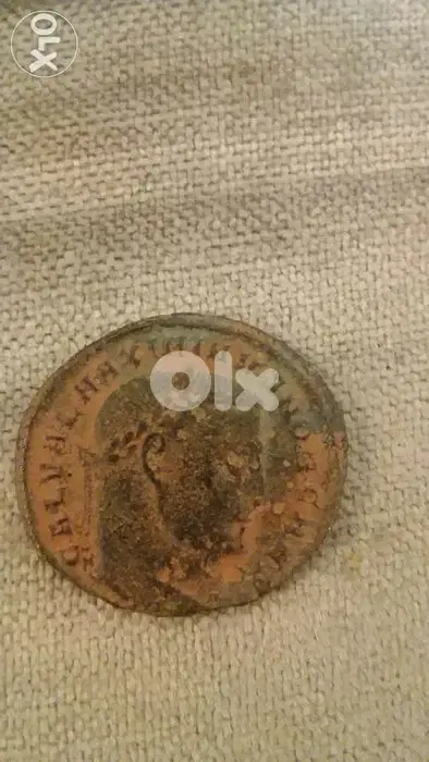Ancient Roman Bronze Coin of Emperor Maxentius year 306 AD