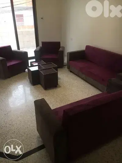 صالون 4 قطع وبصيرو تخت