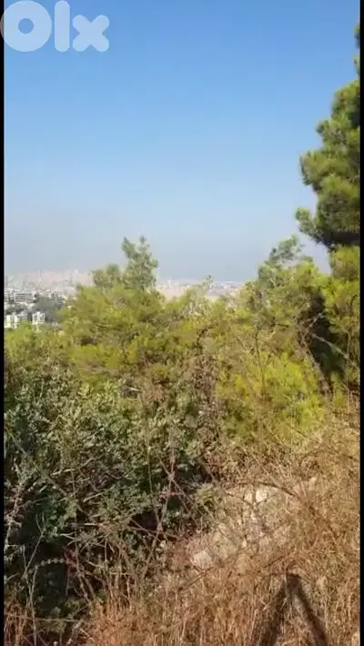 800 Sqm | Industrial Land for sale in Roumieh | Mountain and sea view