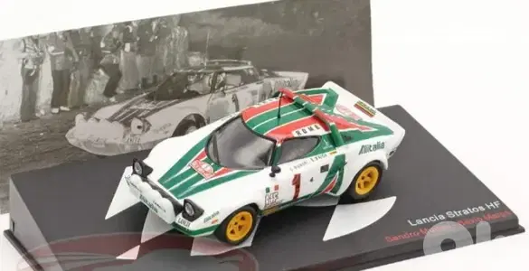 Lancia Stratos HF diecast car model 1:43.