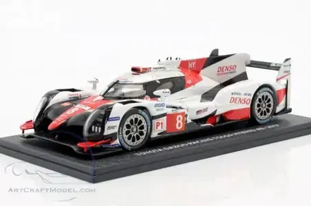 Toyota TS050 Hybrid diecast car model 1:43.