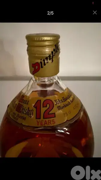 rare 12 year old bottle dimple