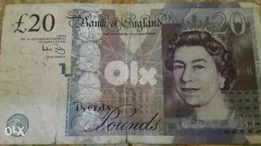 Twenty Great Britian Pound Memorial Banknote for Econmist Adam Smith