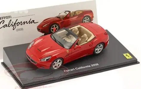 Ferrari California 2008 diecast car model 1:43.
