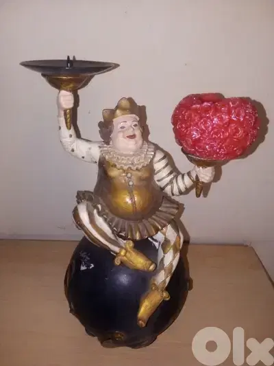 Decorative salt shakers / candle holders