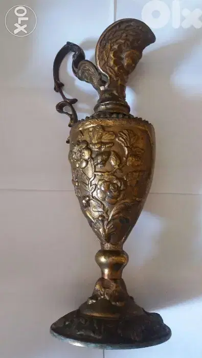 (طول 34 cm - عرض 14 cm) بريق نحاس قديم