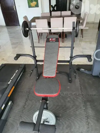 Adjustable and Foldable Bench still New 03027072 بنش متحرك