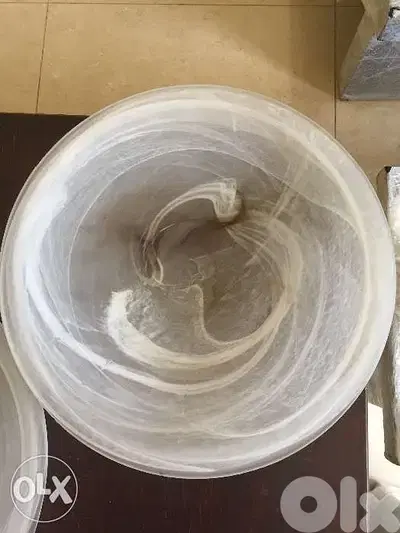2 Verres de Plafonnier 10$