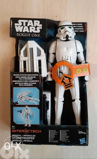 Star Wars Storm Trooper figure.