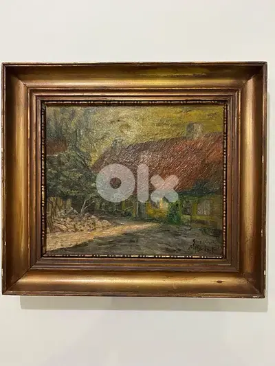 original George Cyr oil on canvas