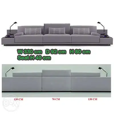 Sofa Large كنباية عرض ٣٣٠ سنتم