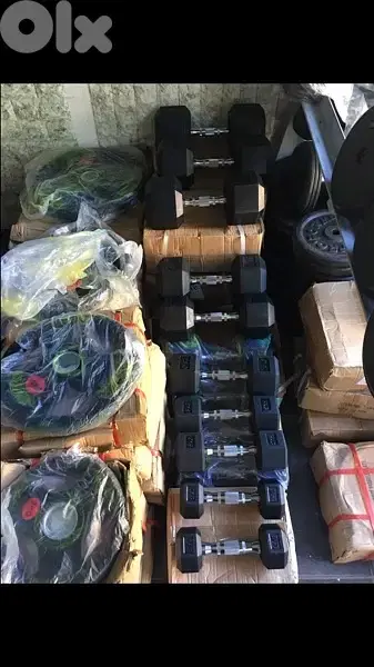 dumbells hexagon new best quality we have also all sports equipment