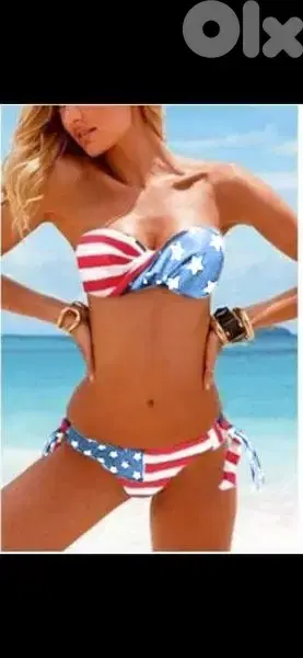flag swimsuit only this colour s to xxL