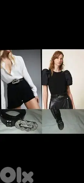 belt only black 2 styles available