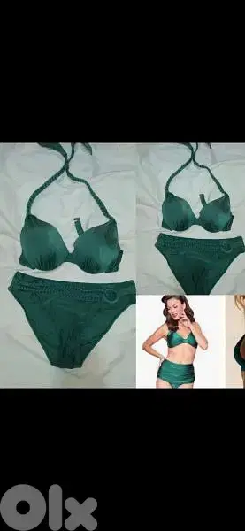 green emerald swimsuit s to xxL