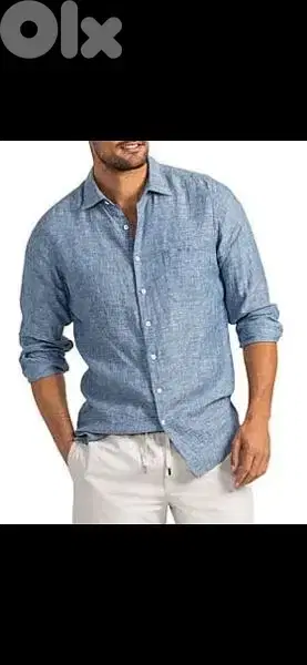 shirt linen jack & jones size m l xl xxl