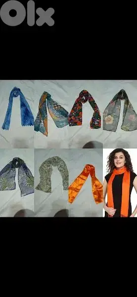 scarf chiffon sizes are on photos  3=15$