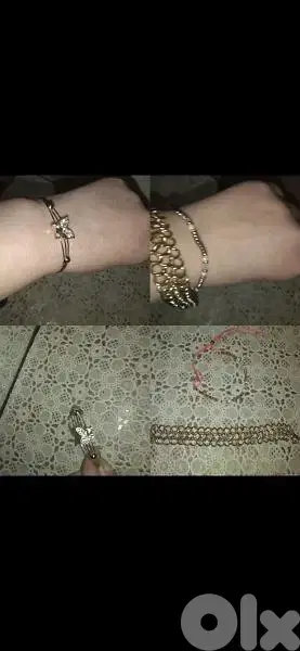 bracelet gold bracelets 3= 15$