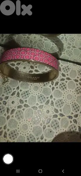 bracelet copy Coach bracrelet pink