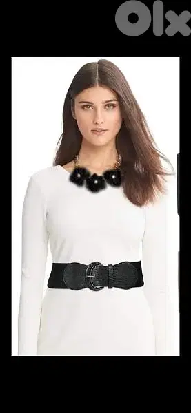 necklace 3 black Roses necklace high quality
