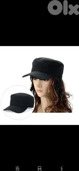 hat green or black high quality