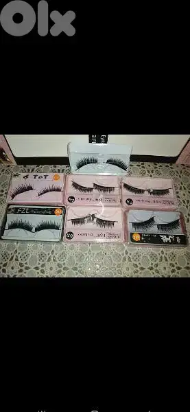 2pairs fake lashes=15$