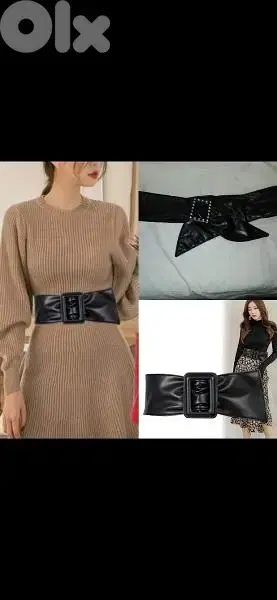 belt  wrap belt bas aswad