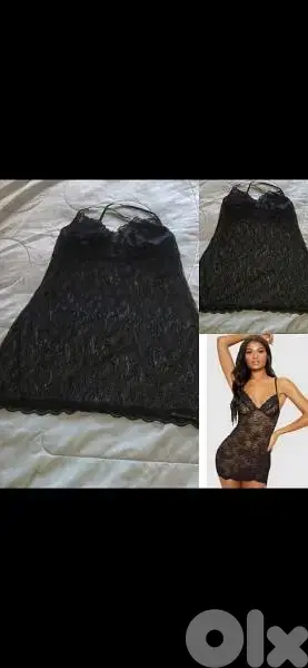 all lace  black bas m to xxxxL