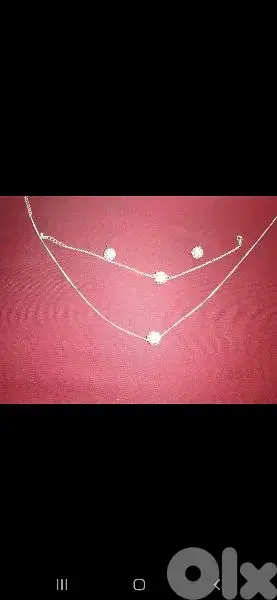 necklace,bracelet and earrings stainless steel