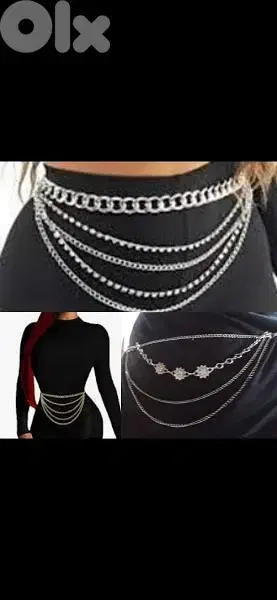belt chains over pants