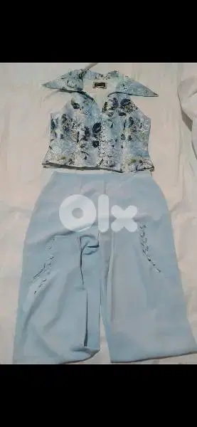set blue jillet w pants m l xl xxl