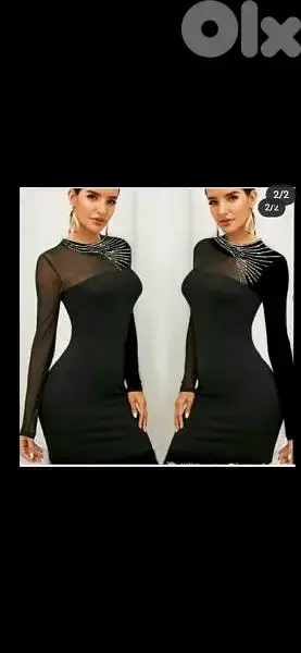 dress full lucra bas aswad m to xxxL