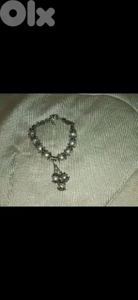 bracelet vintage bracelet metal beads