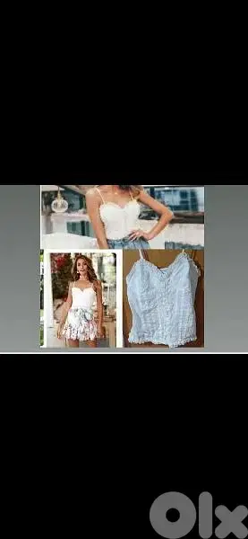 top linen abyad trim lace s to xxL