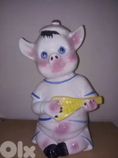 Vintage ceramic piggy bank 30cm