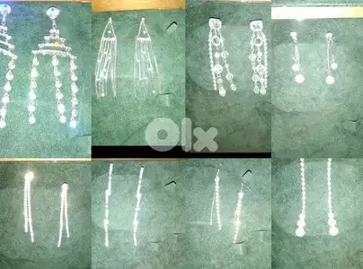 long earrings strass