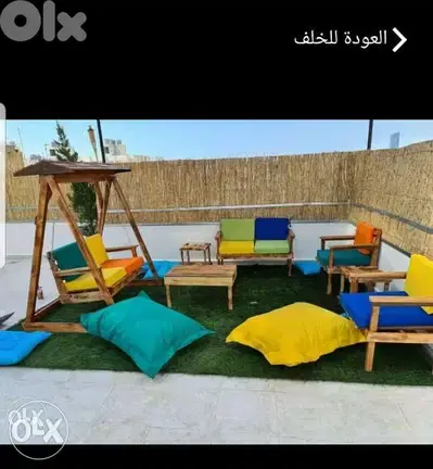 تفصيل قعدات مراجيح وطبالي