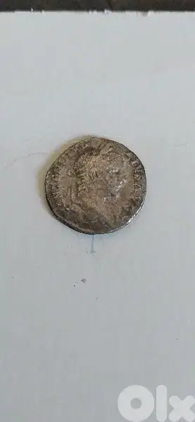 Roman Emperor Caracalla Silver Denarius Coin Rome mint year 210AD