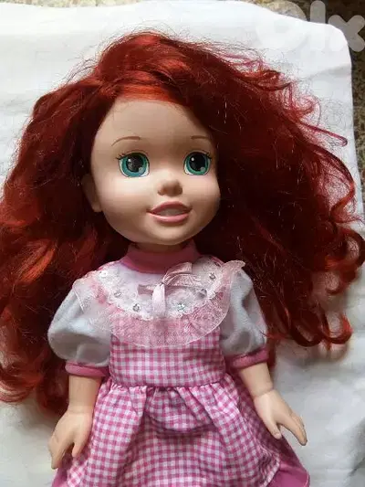 ARIEL PRINCESS DISNEY ANIMATOR BABY princess as new dressed +shoes=21$