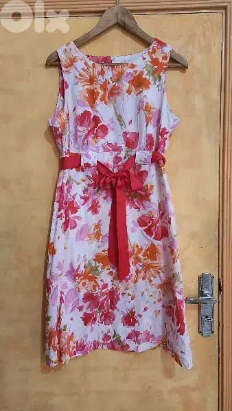 floral Cotton dress size large 44