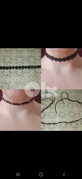 necklace 2 styles choker high quality