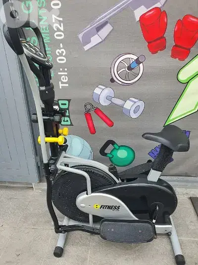 4 in1 cardio Elleptical and Bike & dumbells & waist trainer 03027072