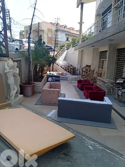 عرض لمدة أسبوع تنجيد اي صالون 150$ مع التوصيل مجانا