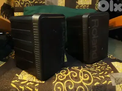 Pair of ROLAND passive speakers MS50 4ohms 100W for studio still new