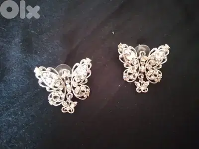 earrings butterflies swarovski original