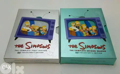 the simpsons complete seasons 1 & 2  original dvds