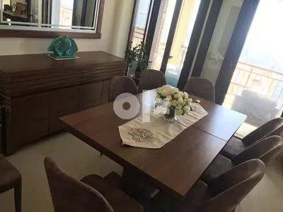 Full Dinning room high quality massif wood.