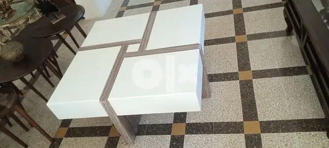 center table with drawers