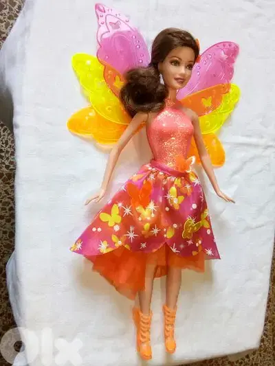 NORI Barbie &THE SECRET DOOR Butterfly Good doll open/close wings=20$